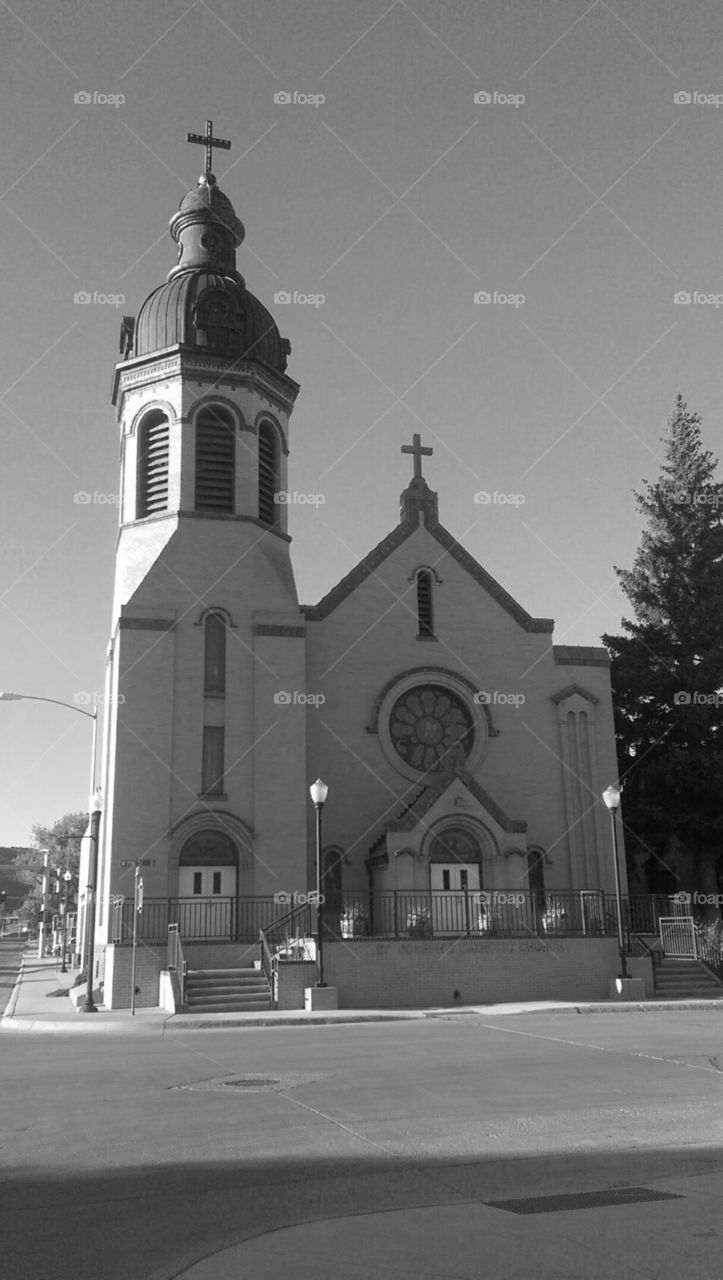St Joseph's. In the town of Rawlins Wyoming