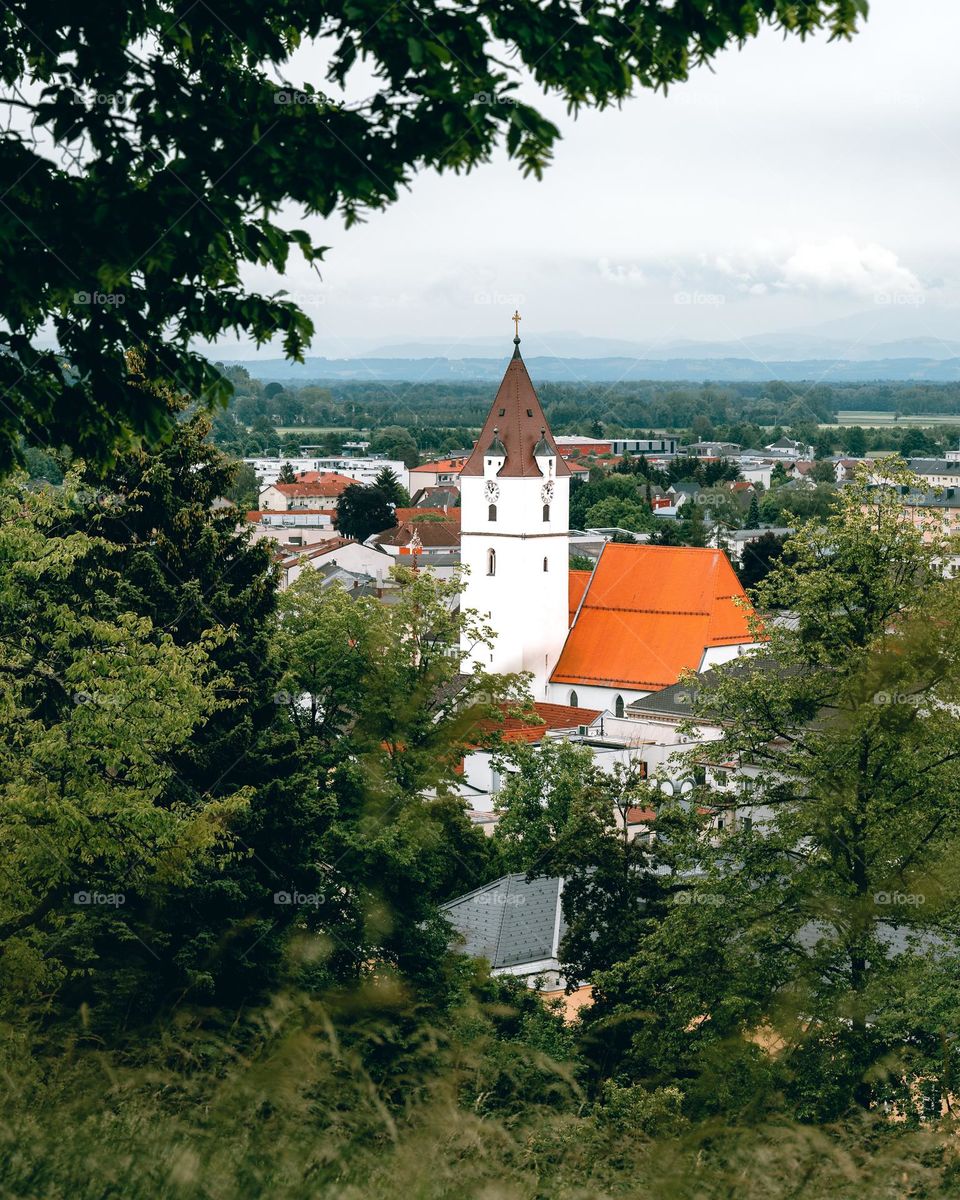 View on the church