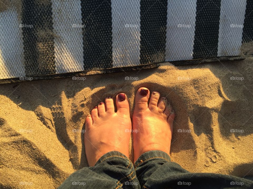 Nothing better than warm sand between your toes!