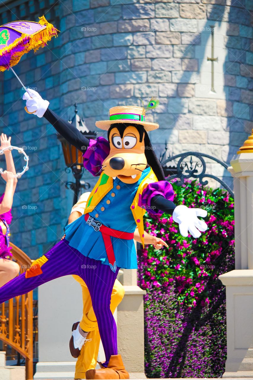Goofy at Magic Kingdom, Disneyworld, Florida