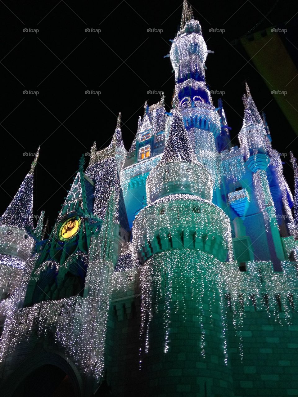 Walt Disney world holiday lights 