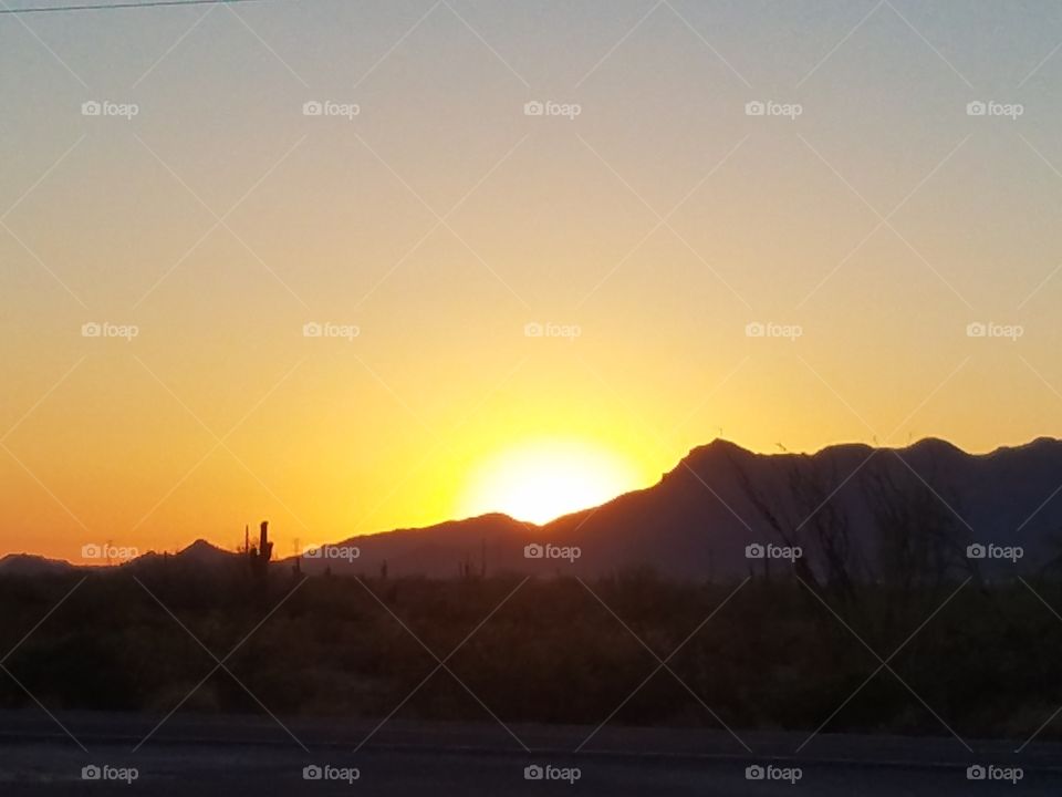 desert sunset 3