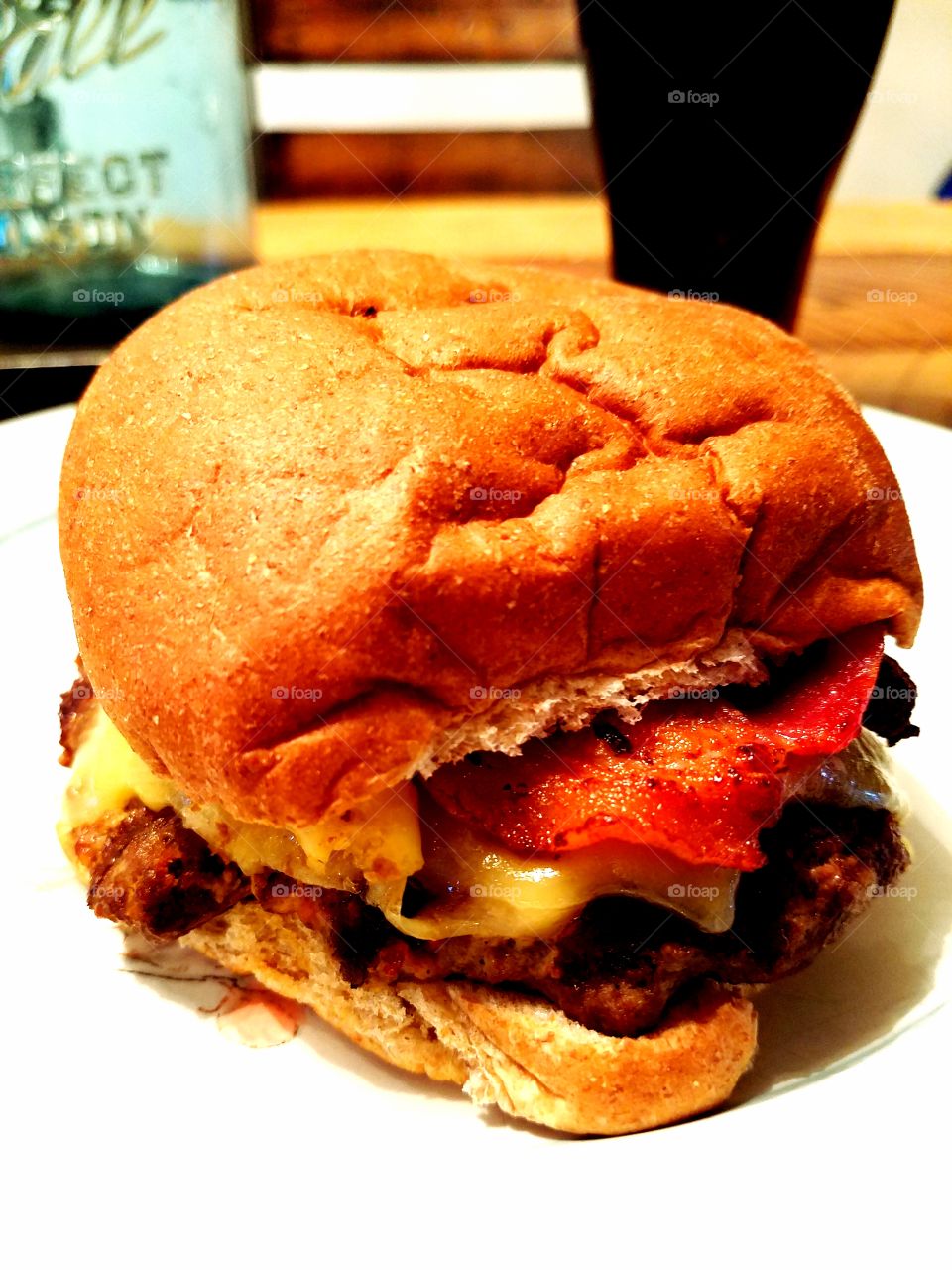 Bacon cheeseburger