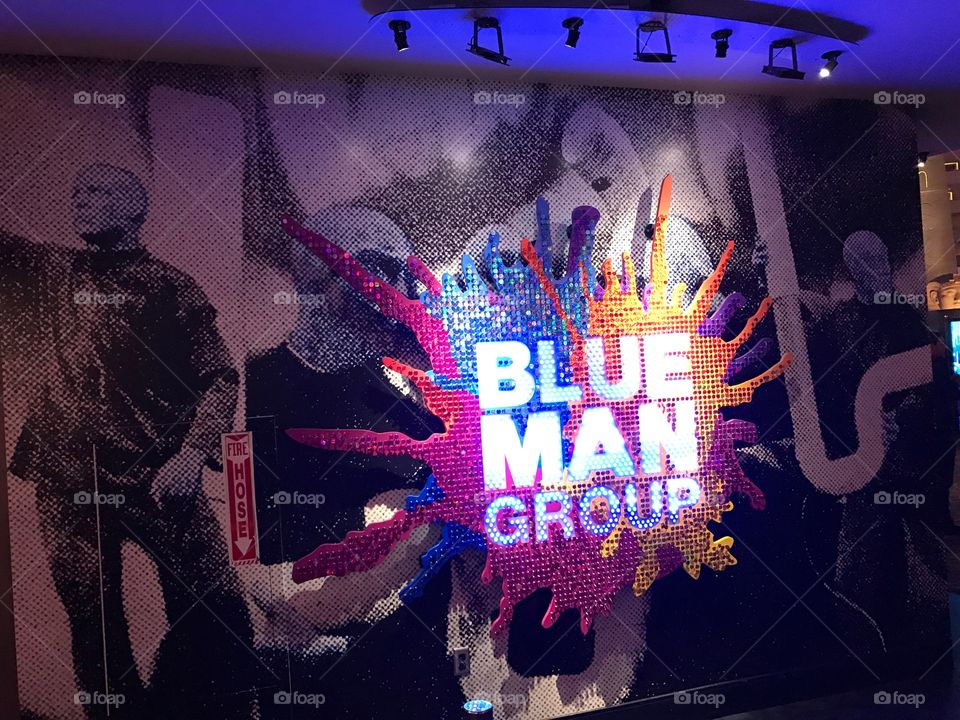 Blue man group