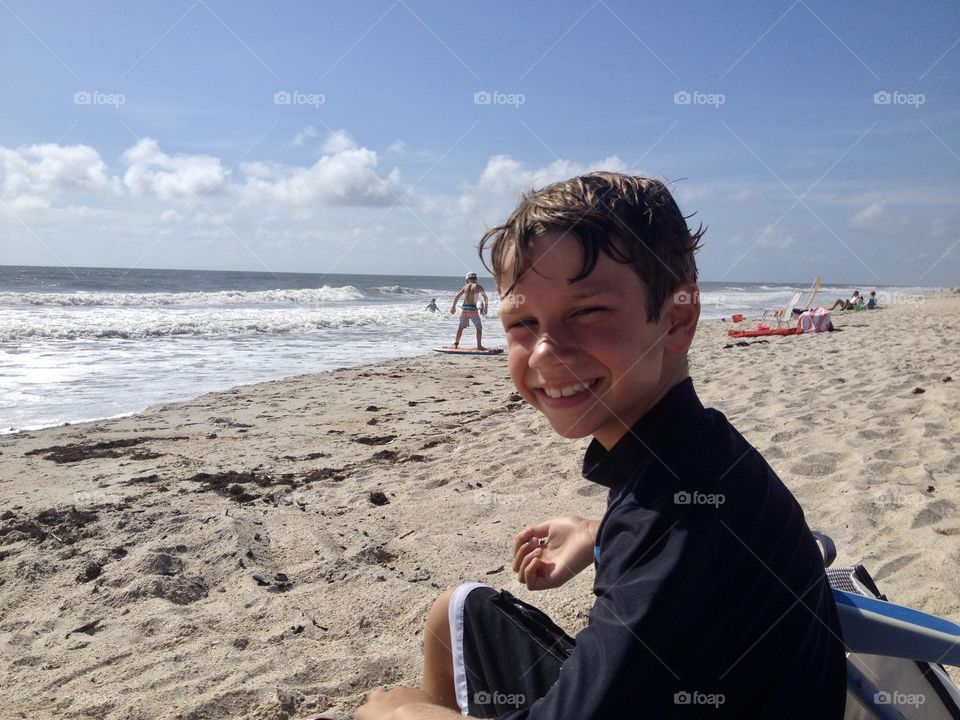 Just hanging at the beach