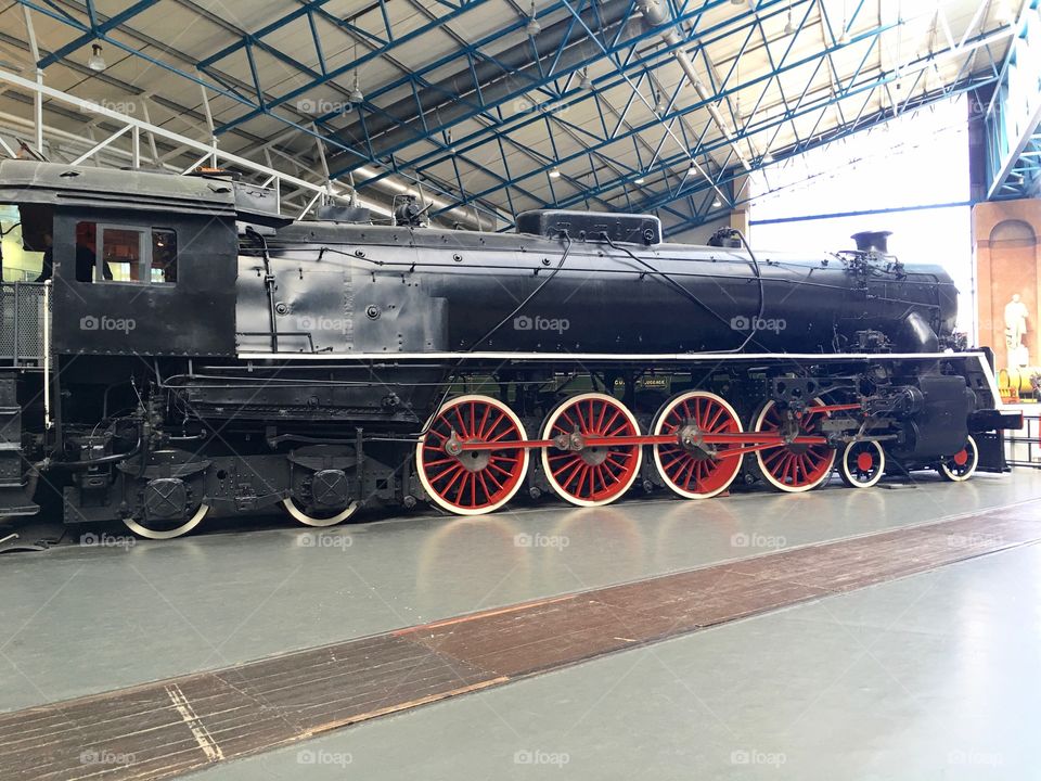 Chinese steam locomotive at the NRM York 