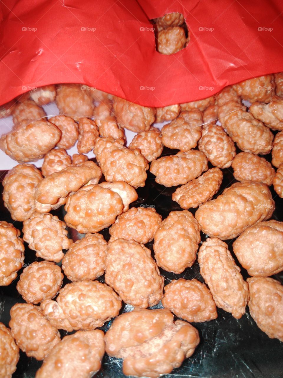 Gebrannte Erdnüsse