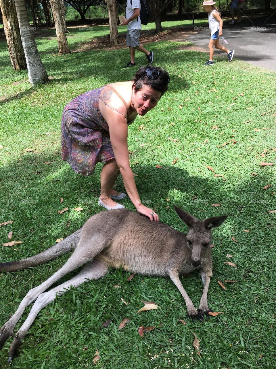 Surprisingly soft like a bunny rabbit…Oh yeah pretty kangaroo 