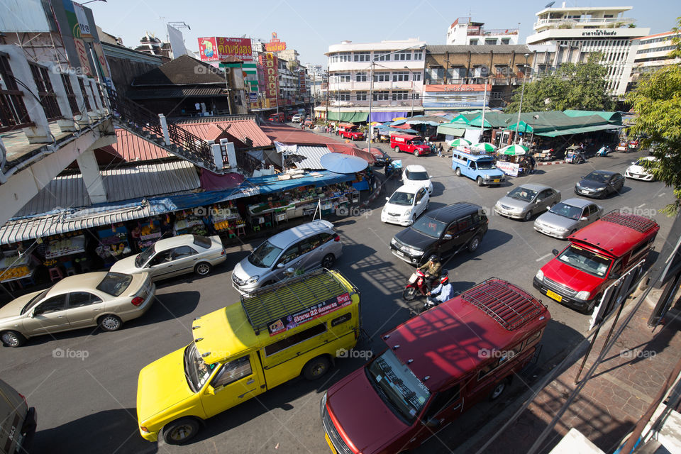 Public Road in Chiang Mai 