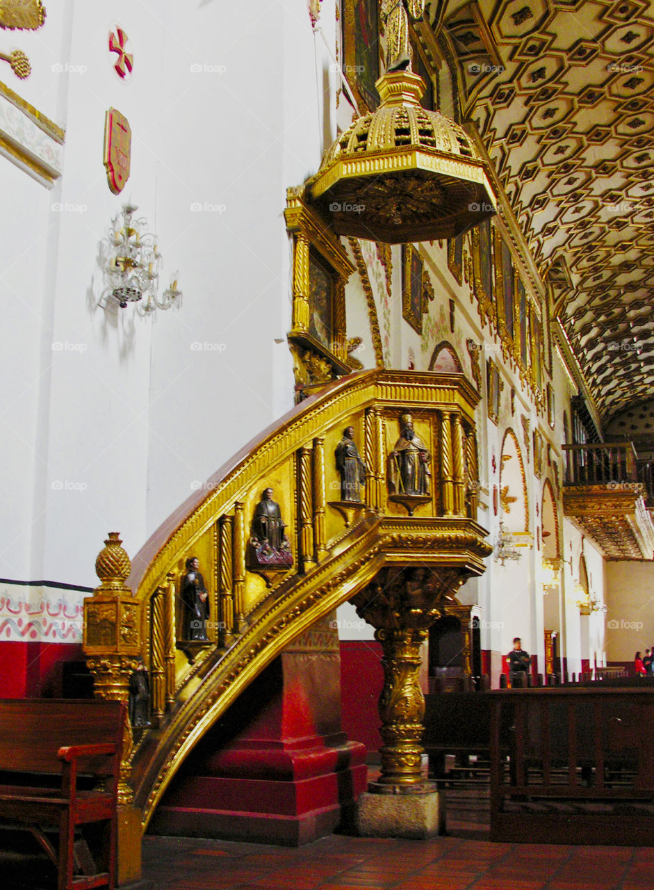 Church pulpit 