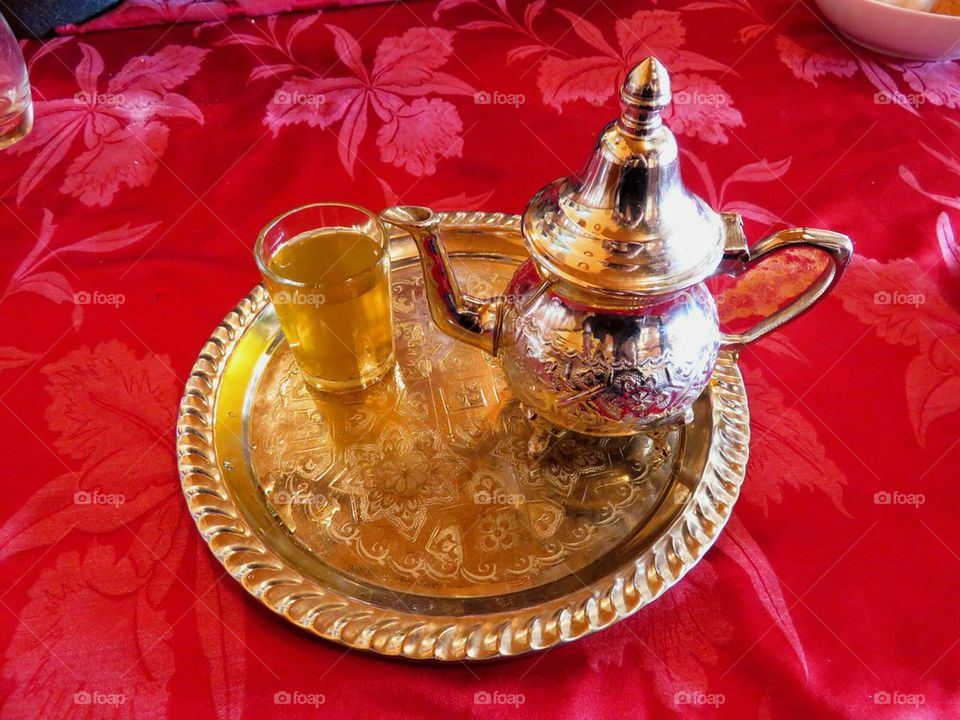 traditional tea set