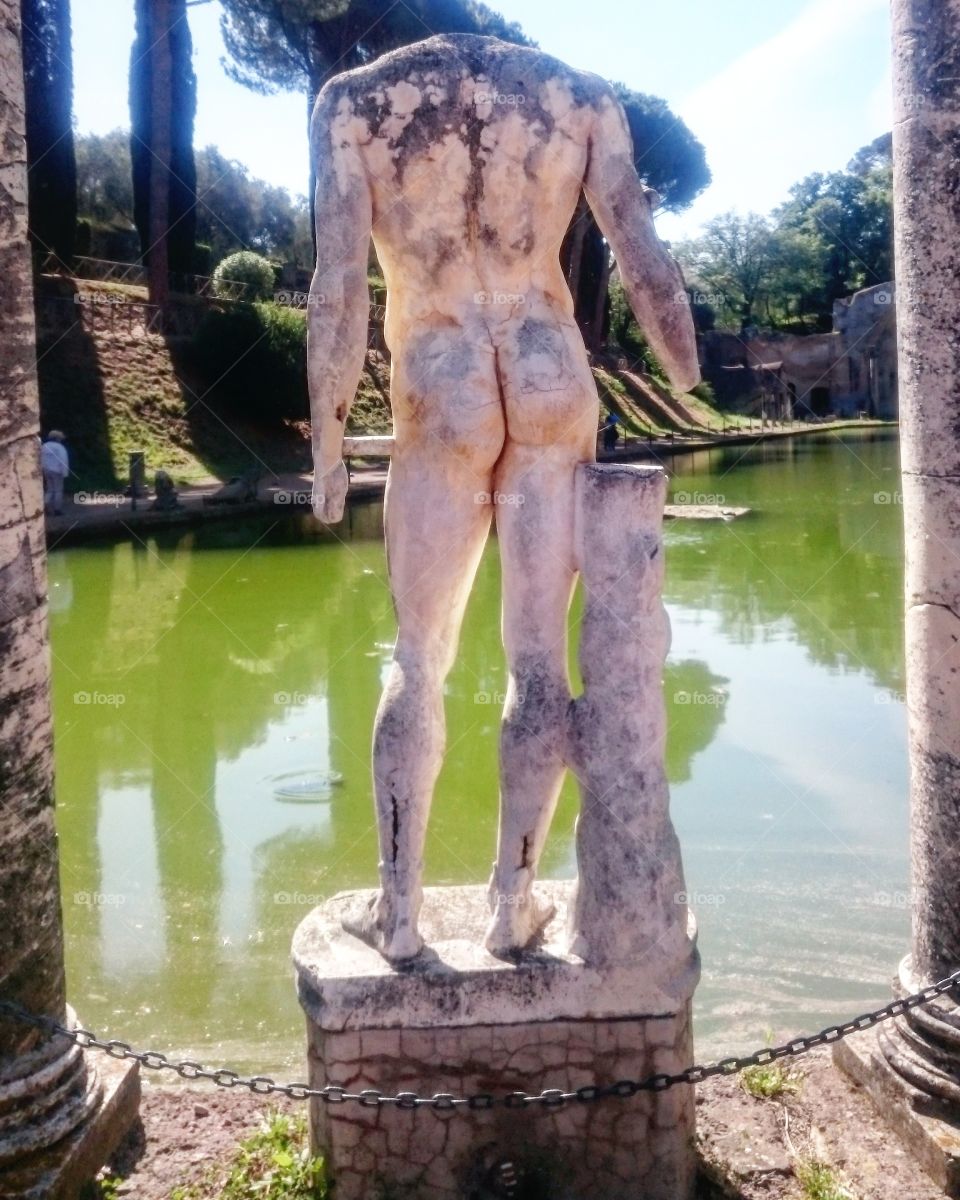 Canopo statue. Villa Adriana, Tivoli (Italy)