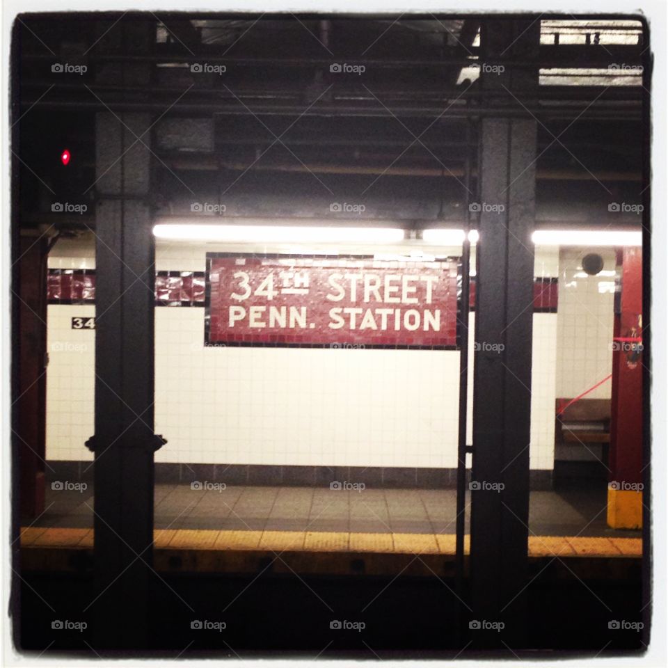 34th street Penn. station
