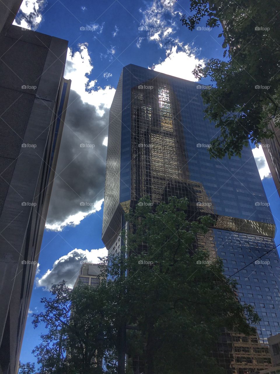 Rolling Clouds Over Downtown Denver 