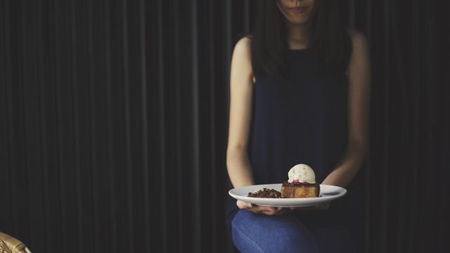 Sombre . Toast with Ice Cream