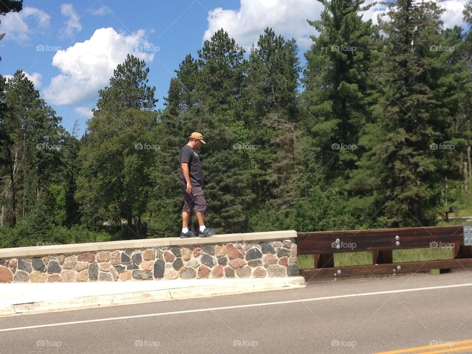 Bridge in state park
