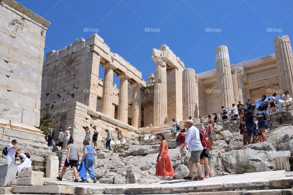 Acropolis in Athens, Greece
