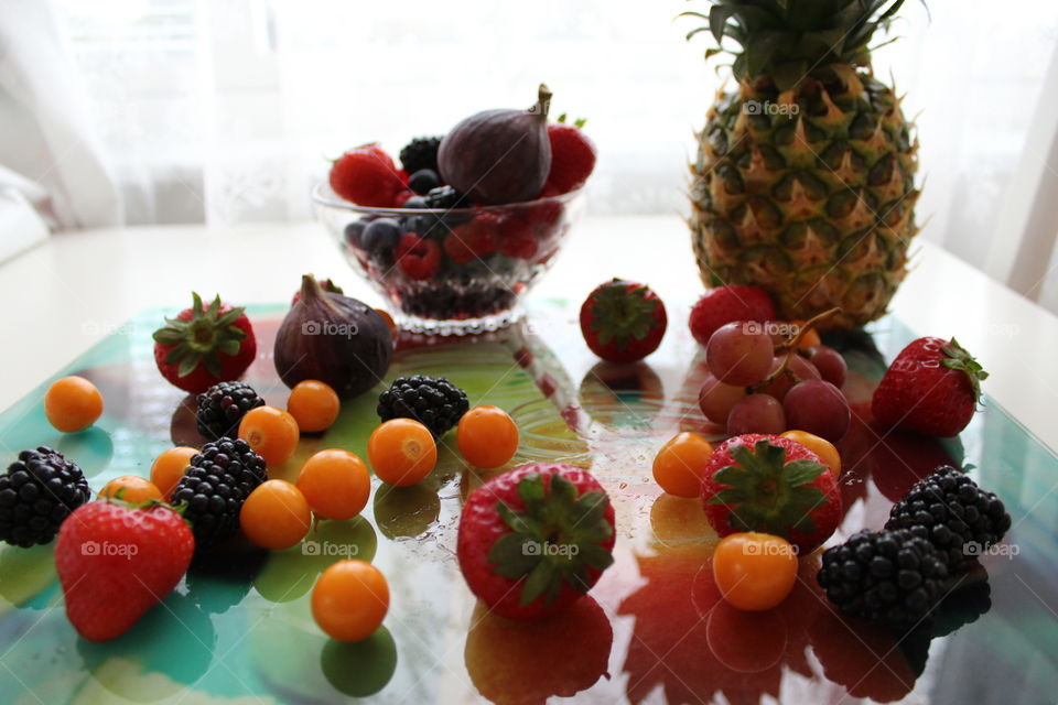 fruits and berries