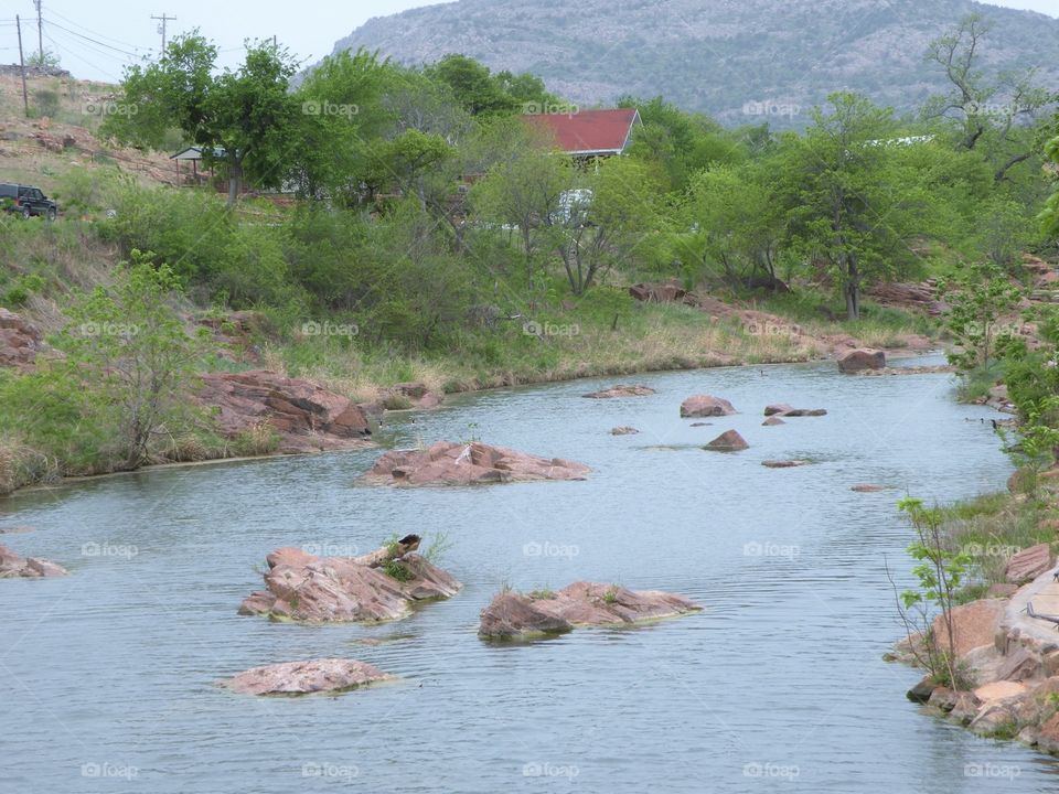 House on a river 