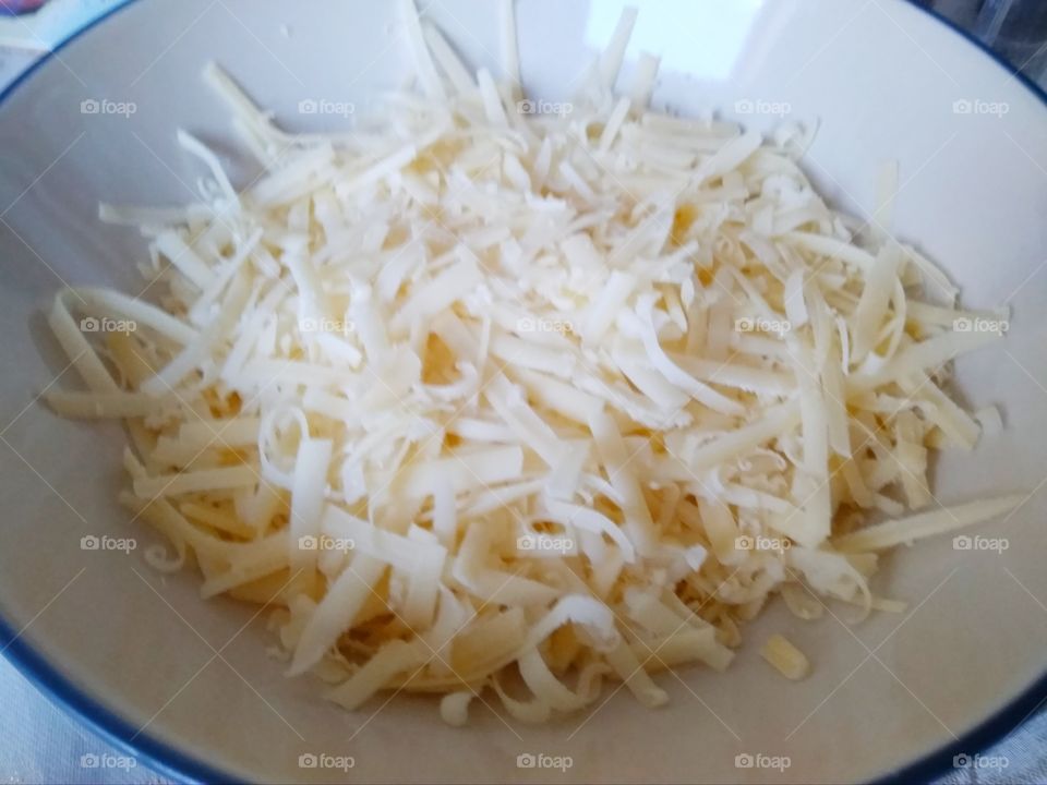 Grated Cheddar Cheese!
