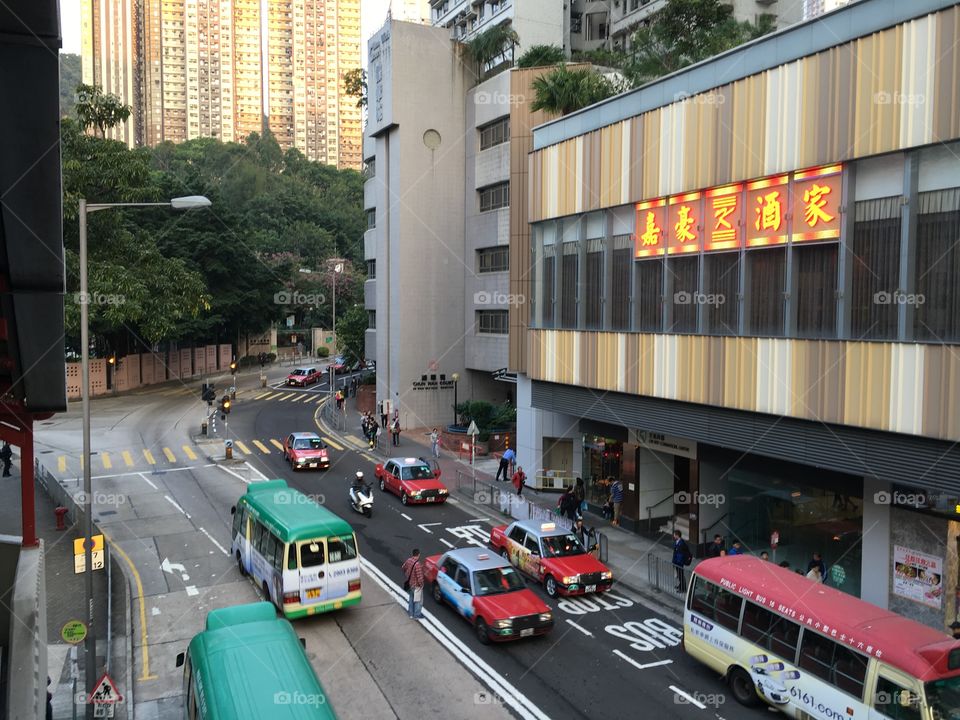 Urban City View: Hong Kong