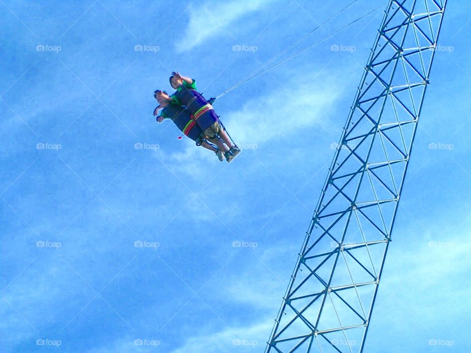 Dare Devil Dive. At Six Flags, Chicago