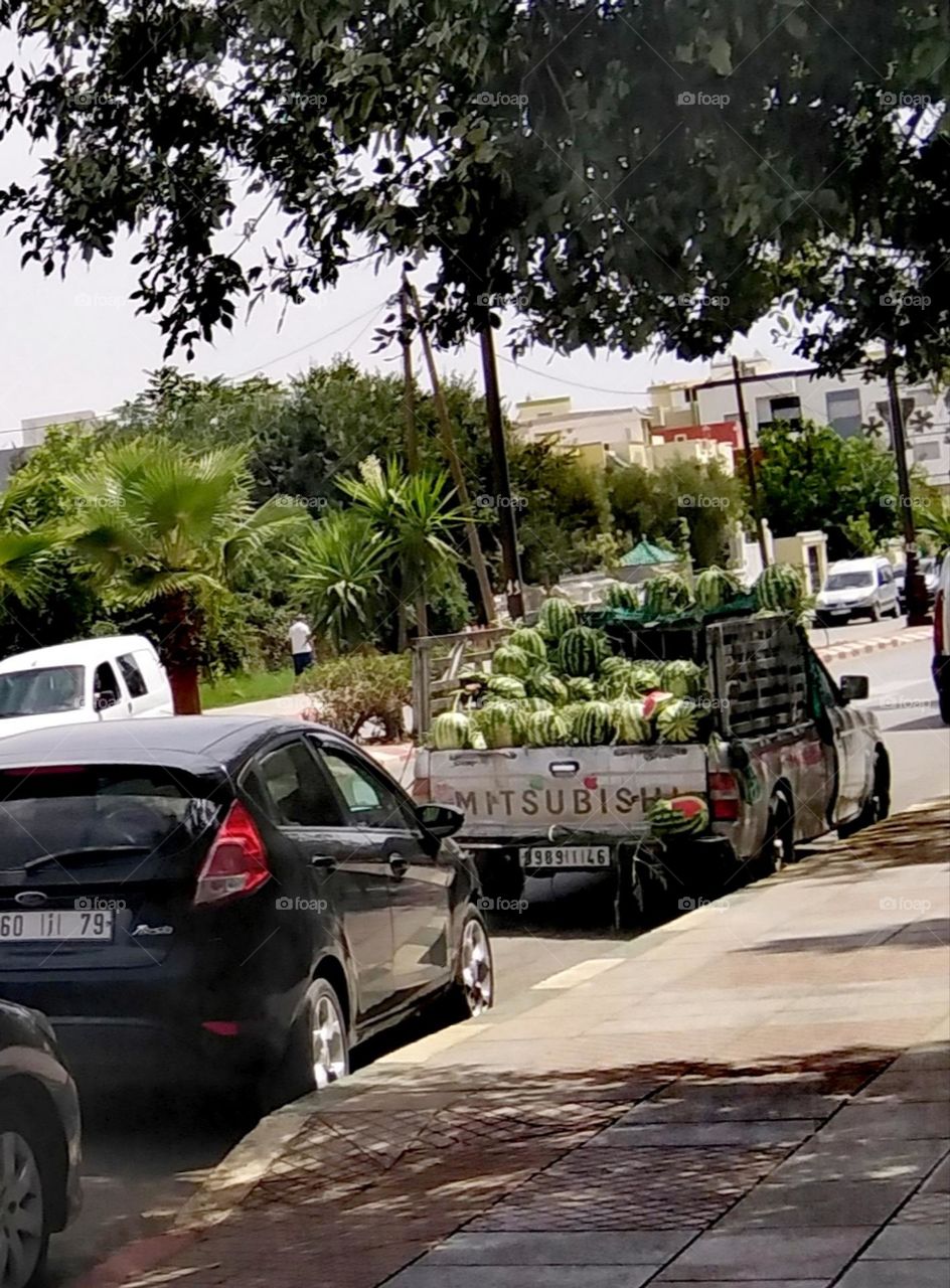 Pick up full of bruise