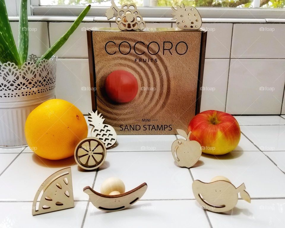 Cocoro Fruit Sand  Stamps