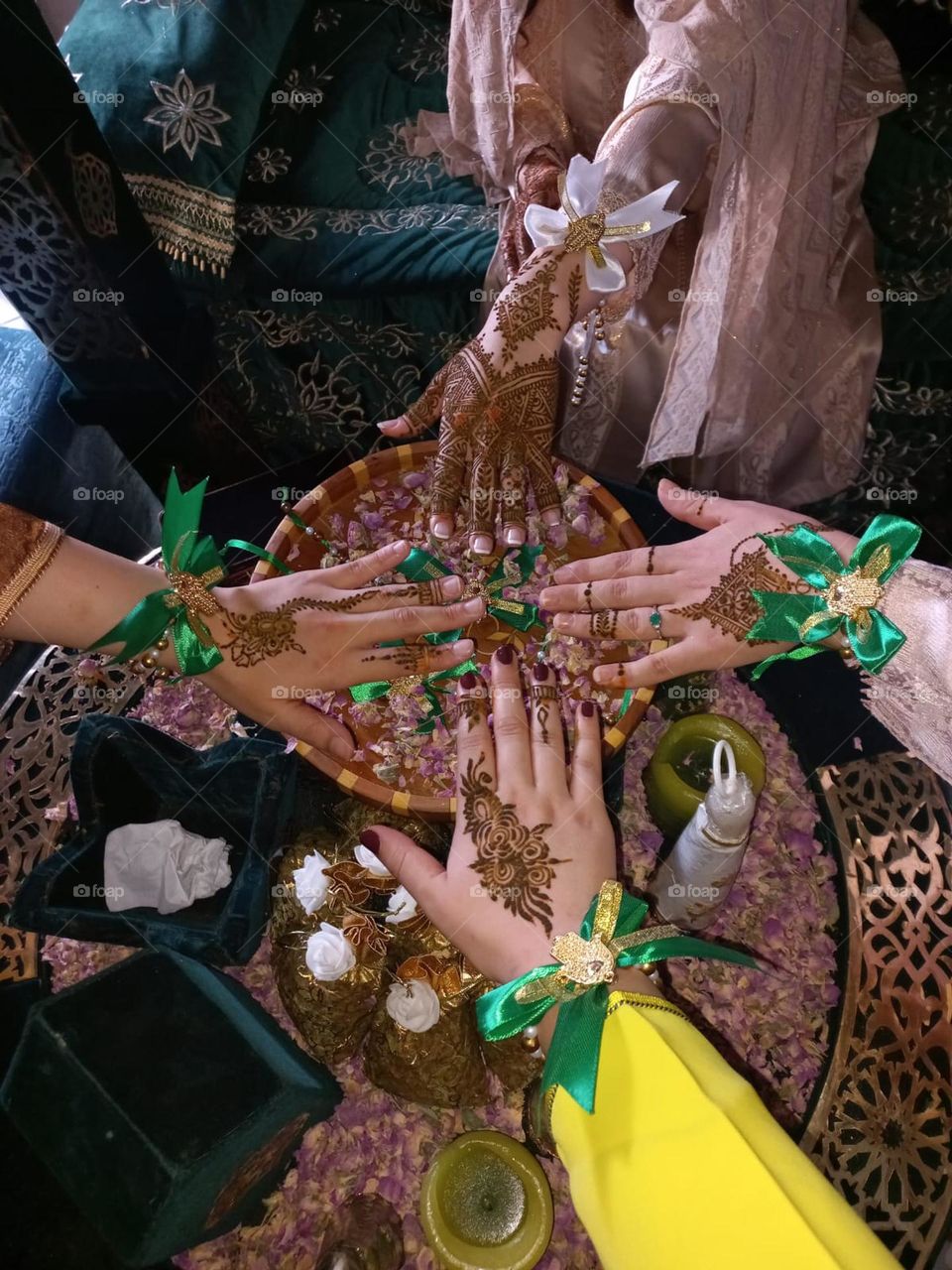 Moroccan henna