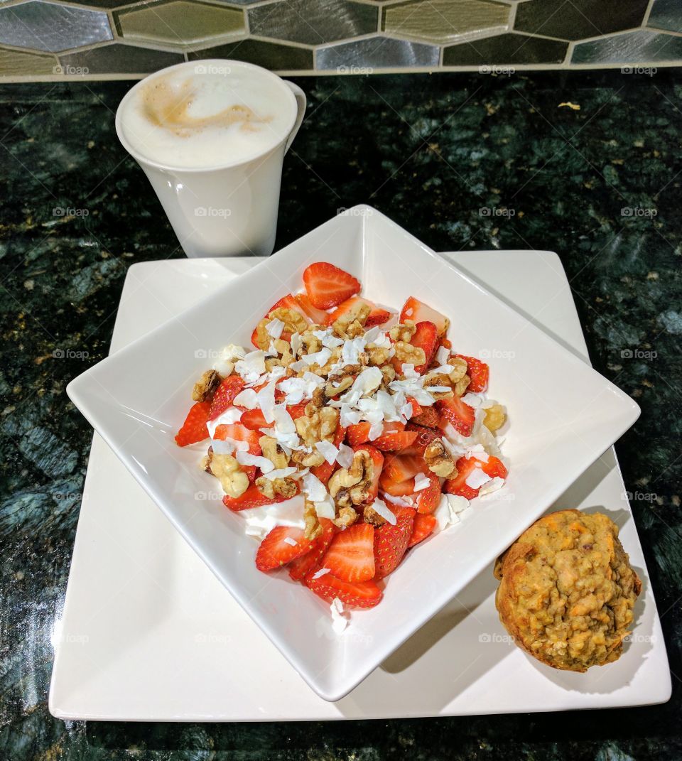 A complete healthy breakfast