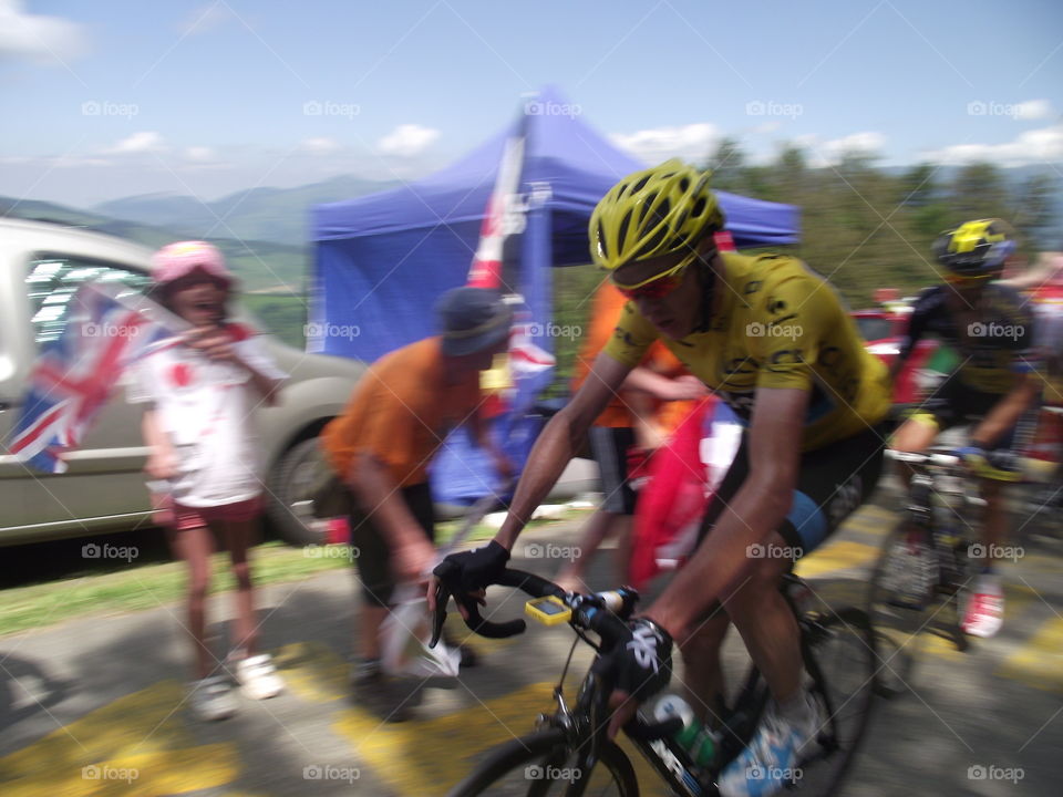 Chris Froome 2013 Tour de France stage 9