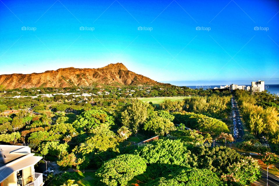 Diamond Head: Oahu, Hawaii