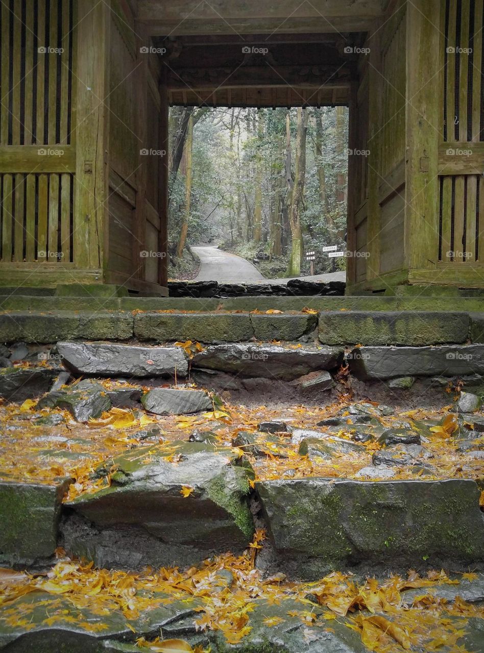 Temple in the mountains