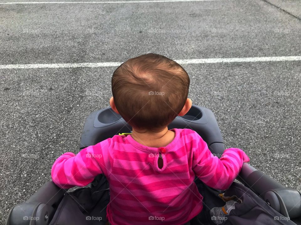 Baby in stroller 