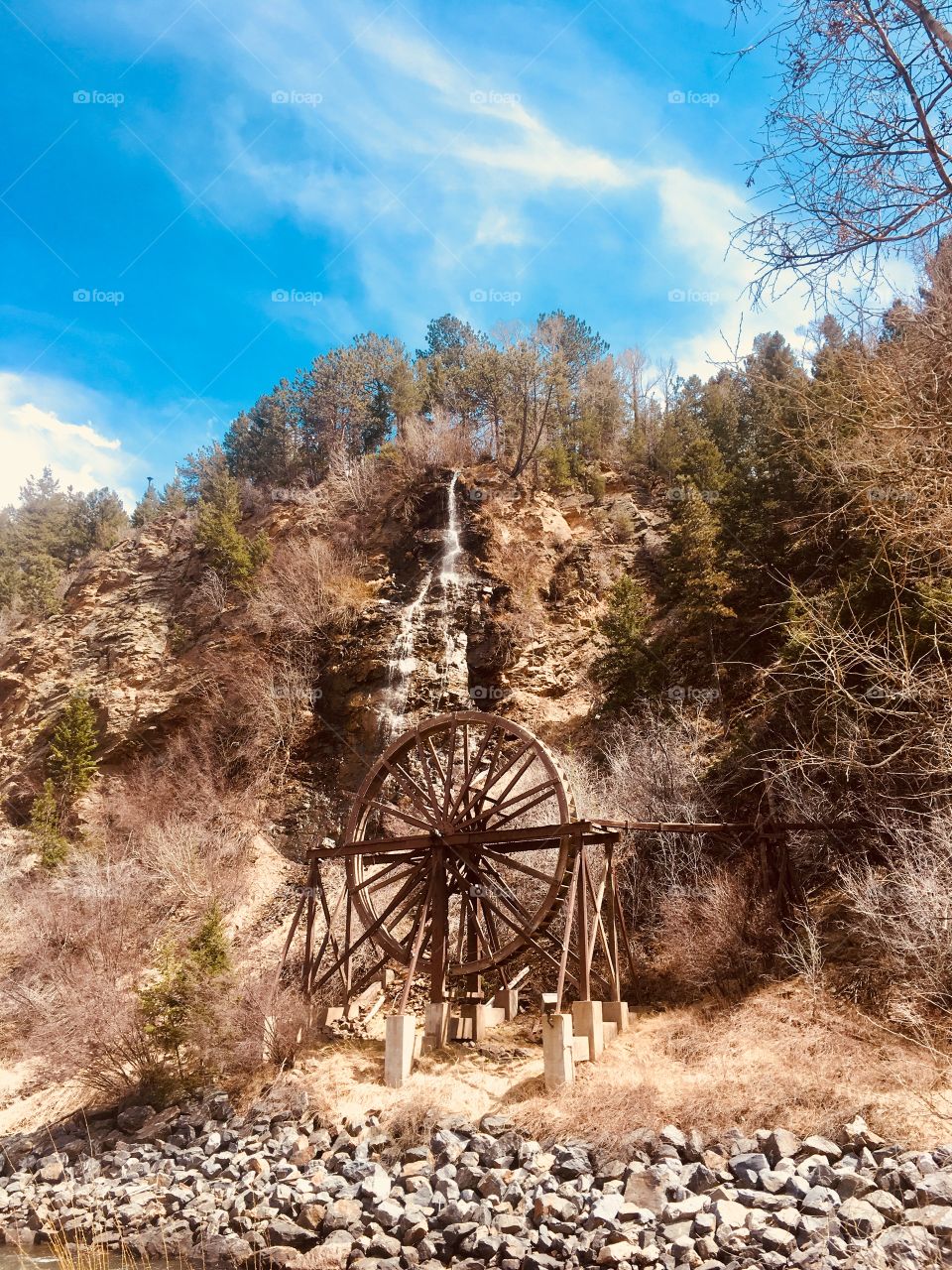 Waterwheel in Idaho Springs