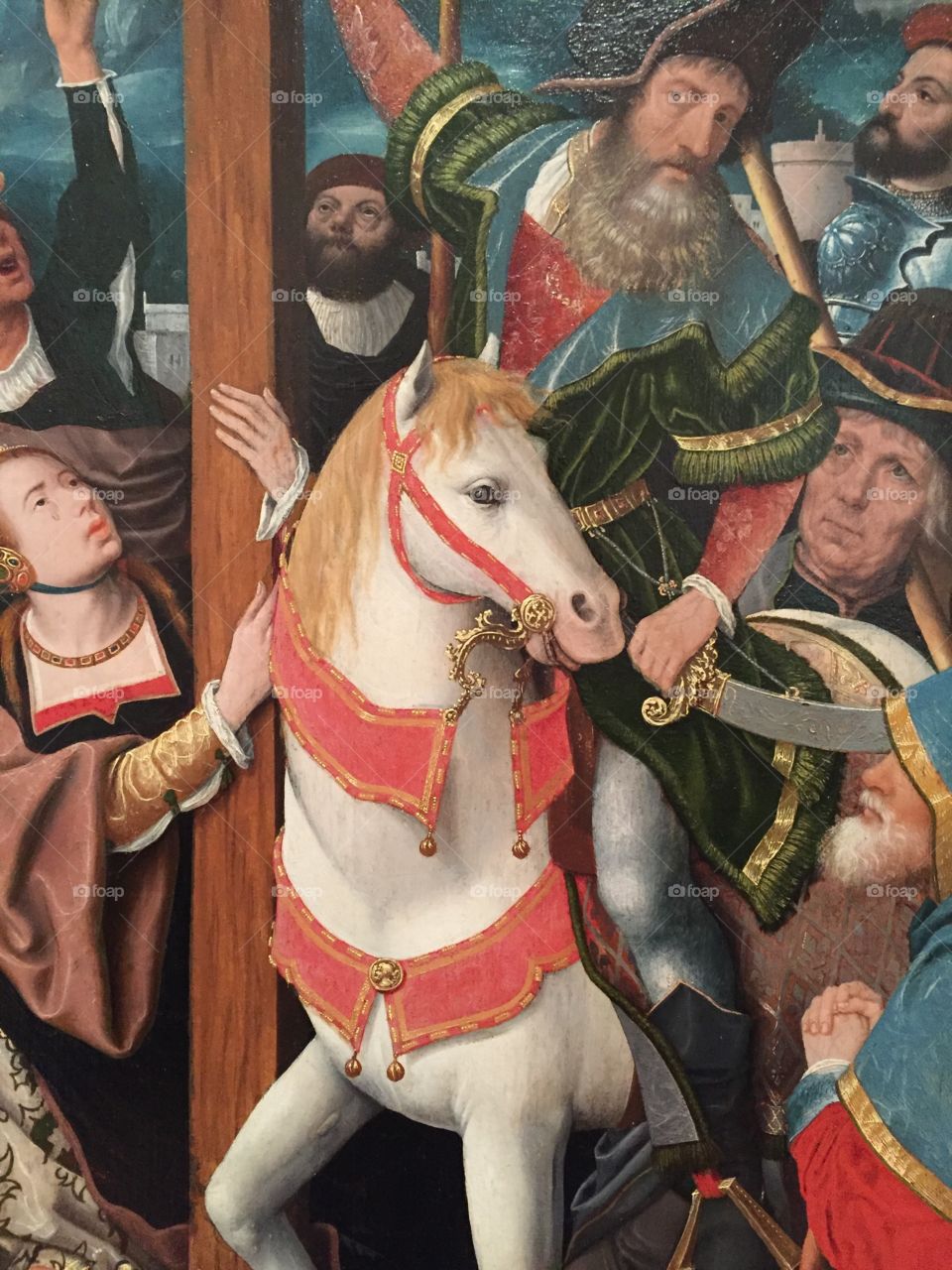 Art in Detail, fine art, painting, horse 