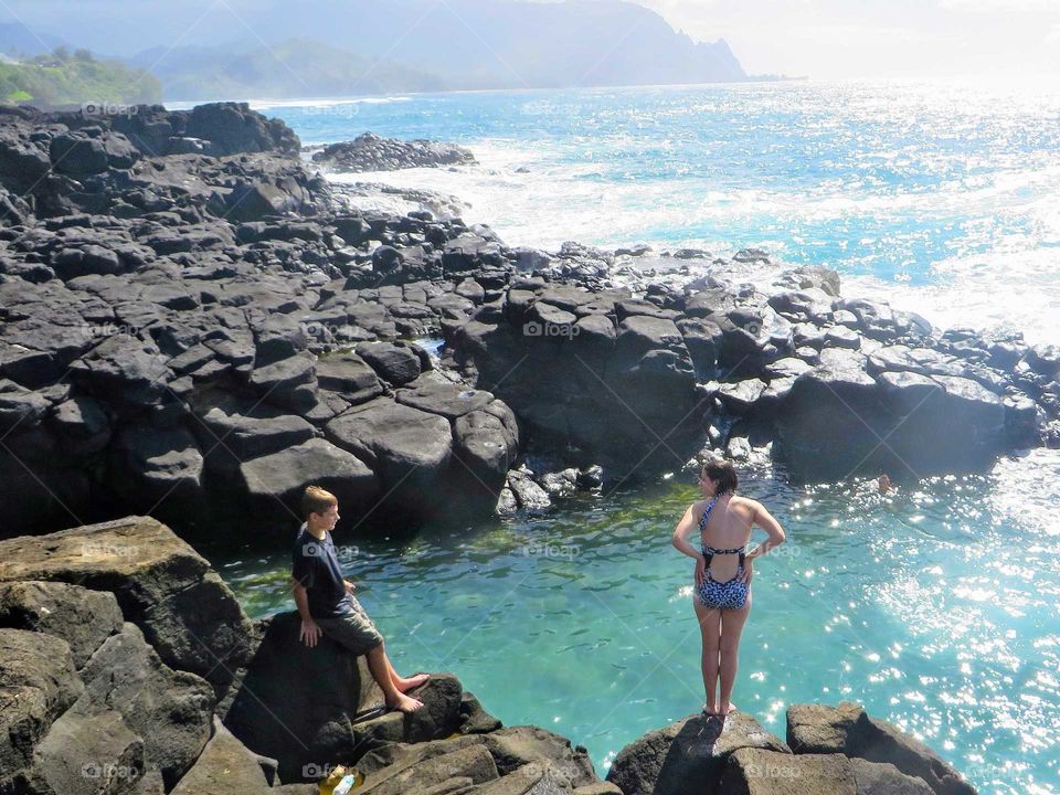 getting ready to jump