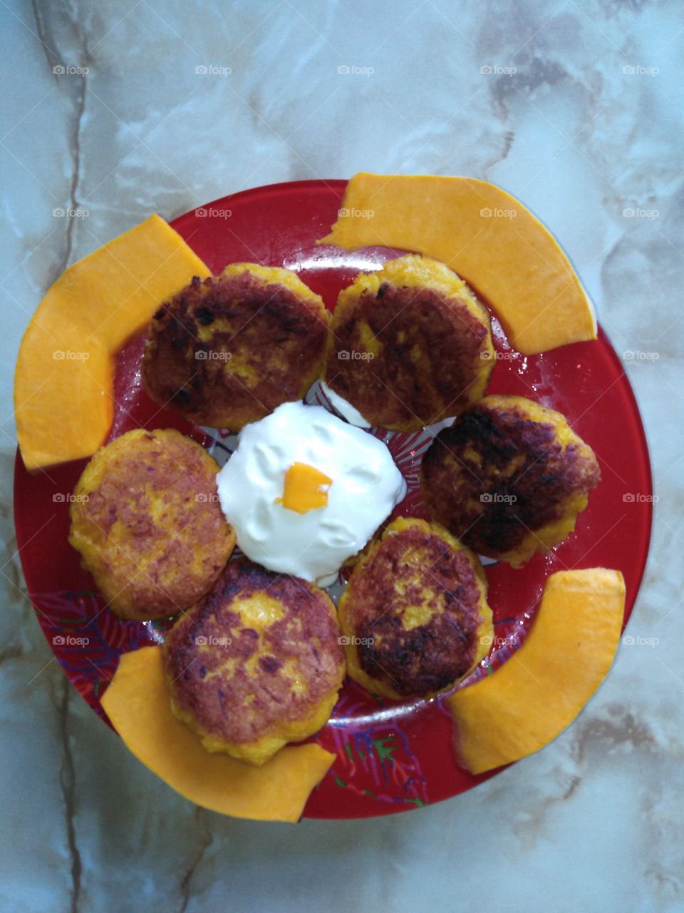 Котлеты из тыквы