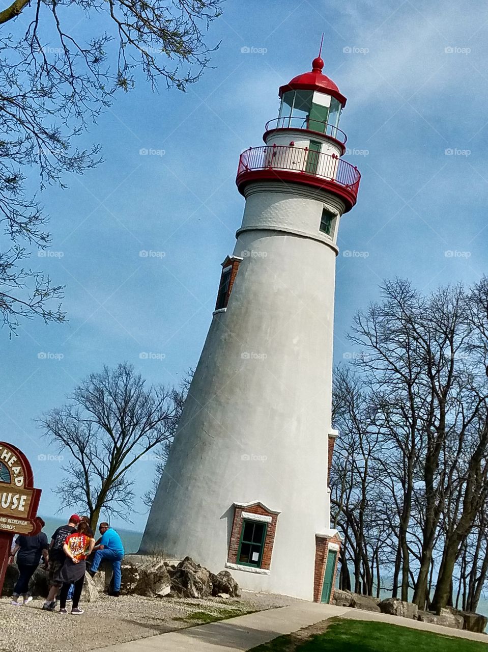 Lighthouse on Lake Erie