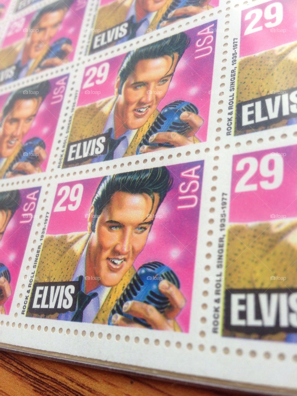 Elvis stamps