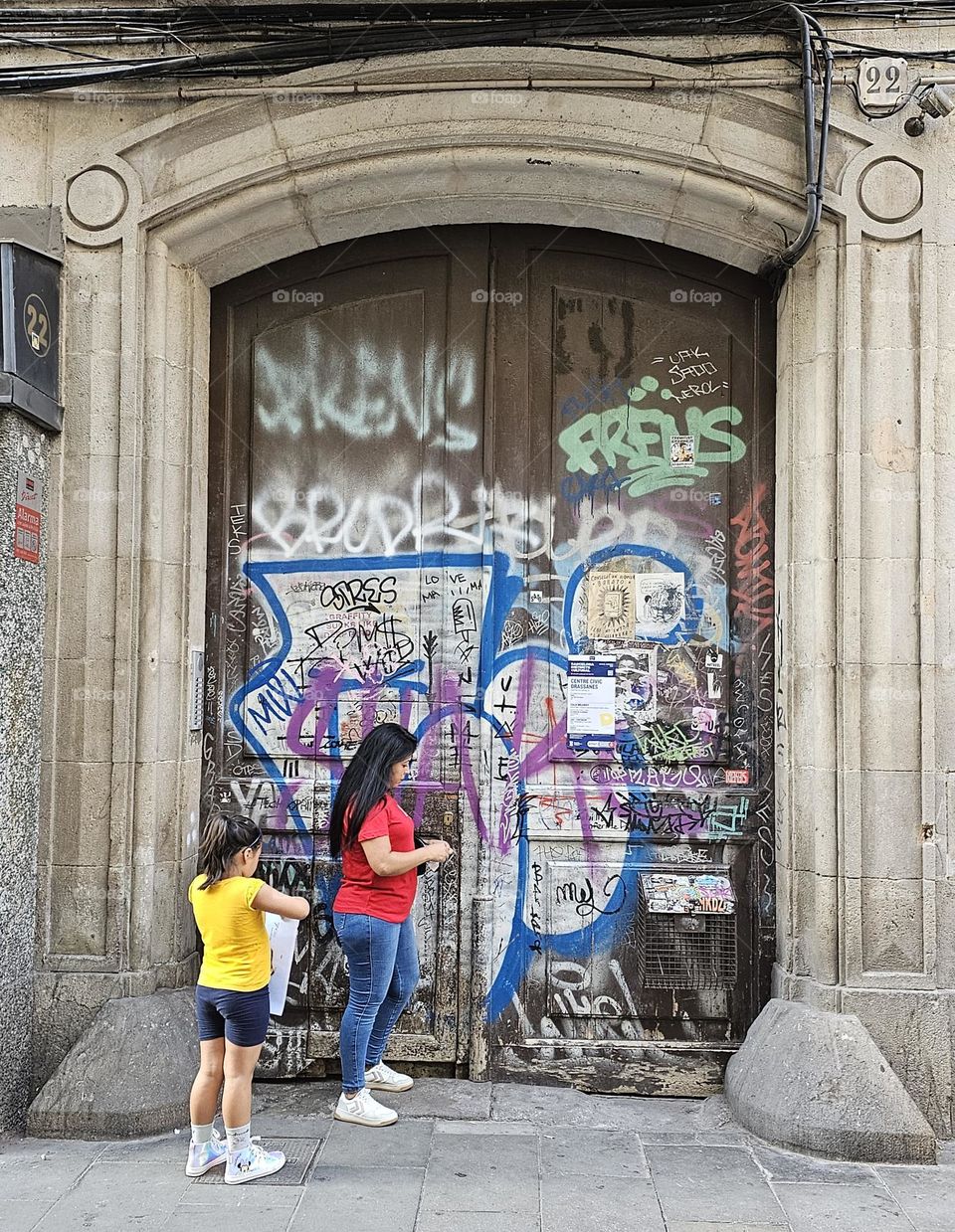 Doors in Barcelona
