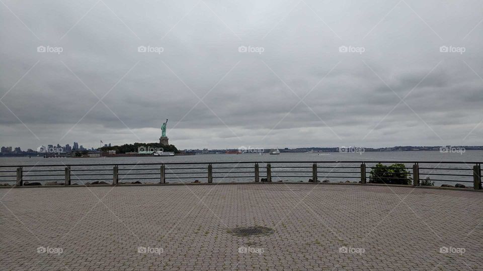 Statue of Liberty from Liberty State Park