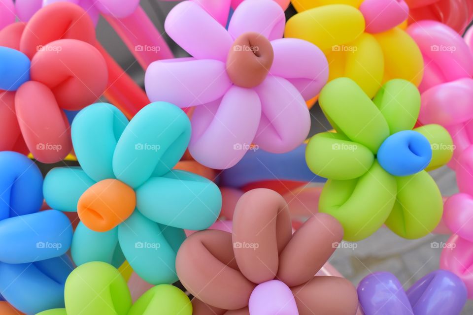 Colorful balloons 