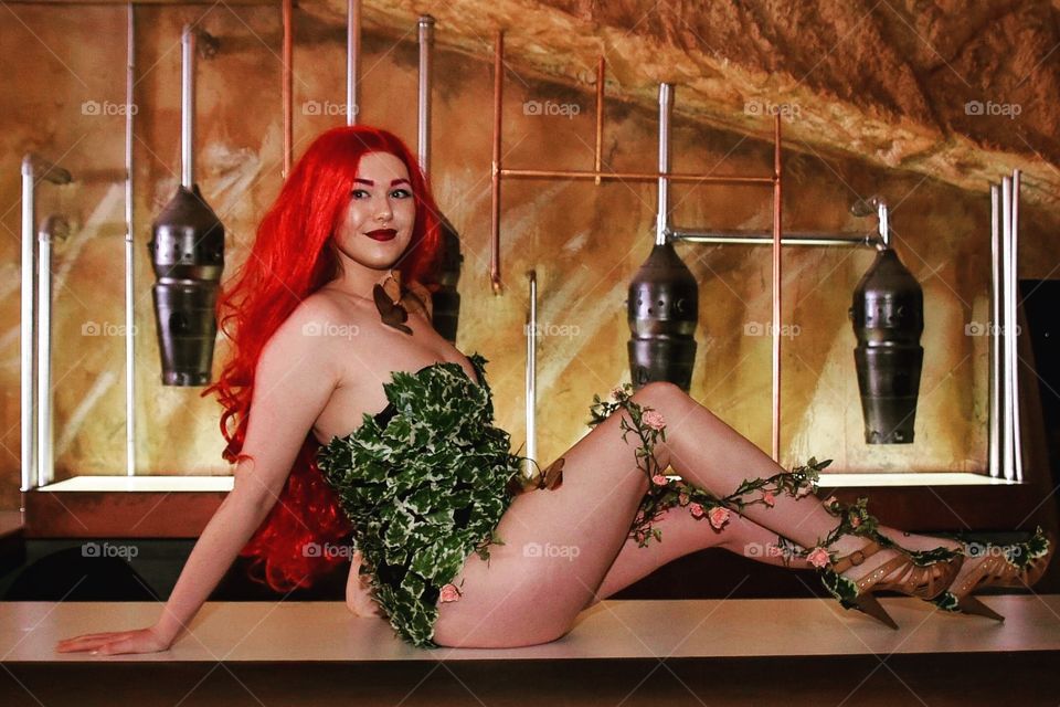Poison ivy cosplay 
