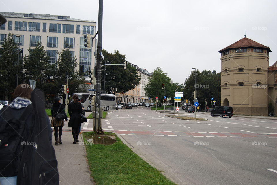 Beautiful urban life