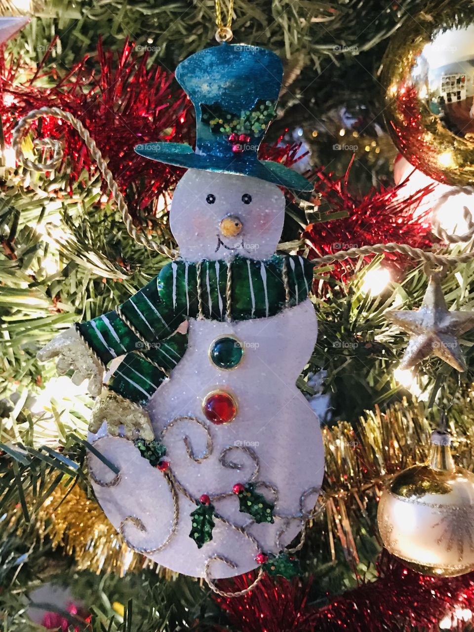 Snowman ornament 