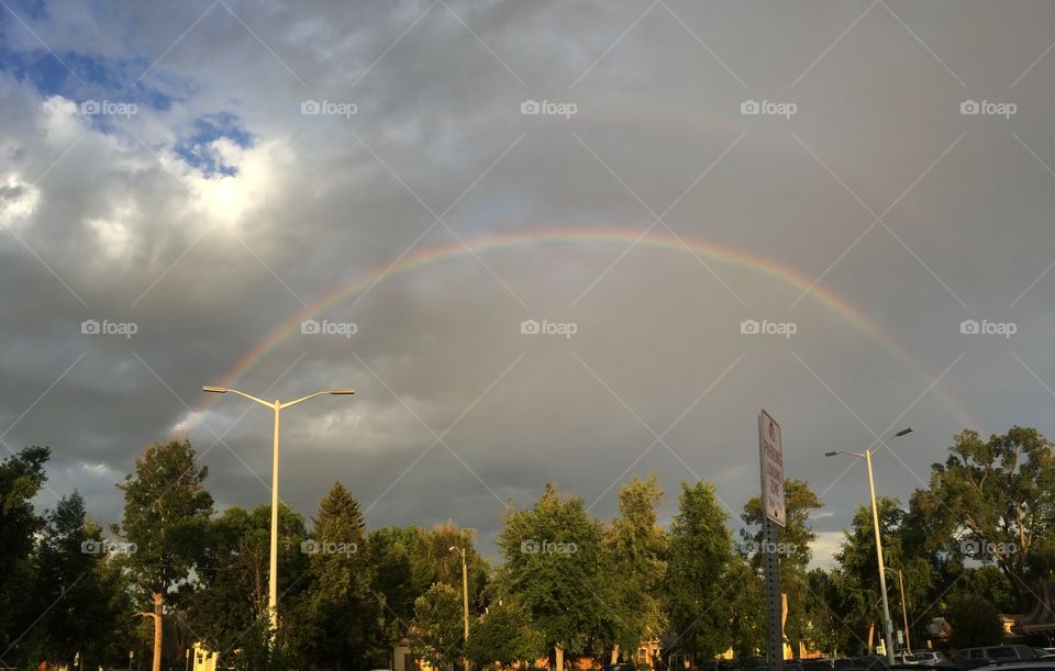 Double rainbow. Colorado