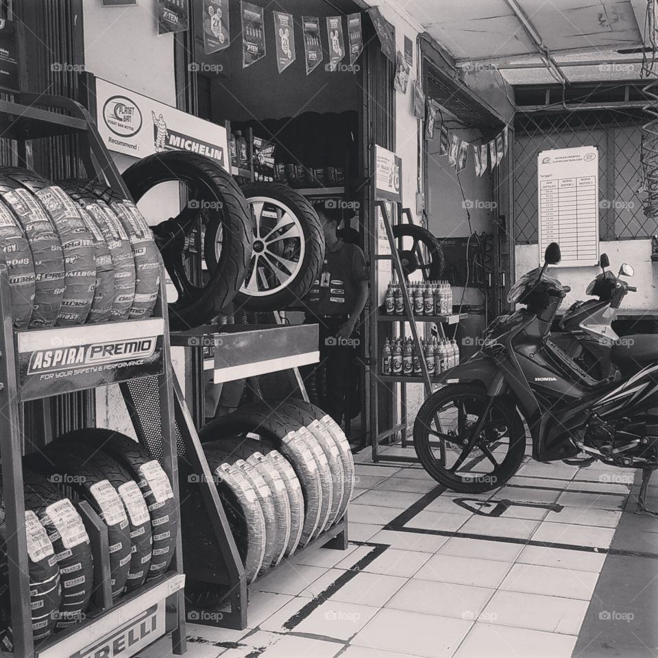 motorcycle store