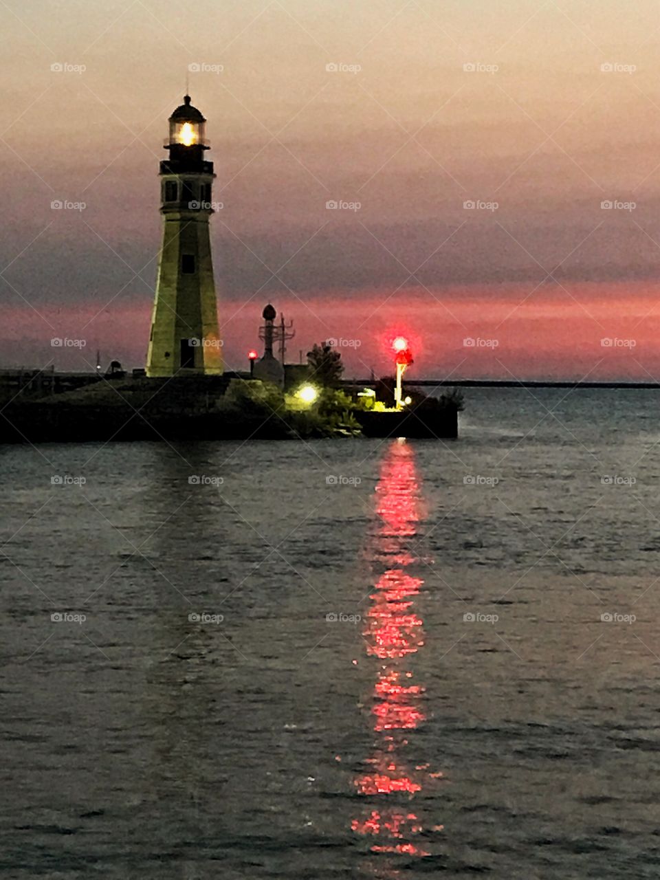 Buffalo harbor light house