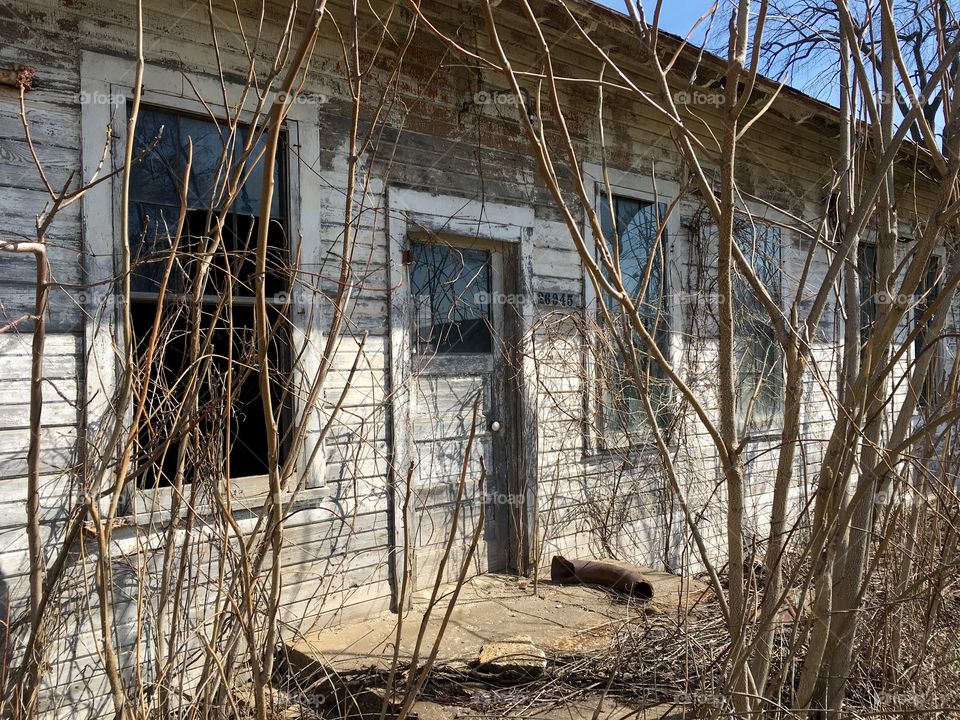 Abandoned door